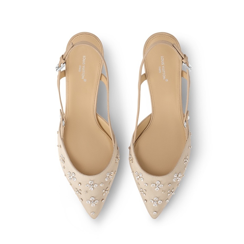 LOUIS VUITTON limited edition Blossom Slingback Pump